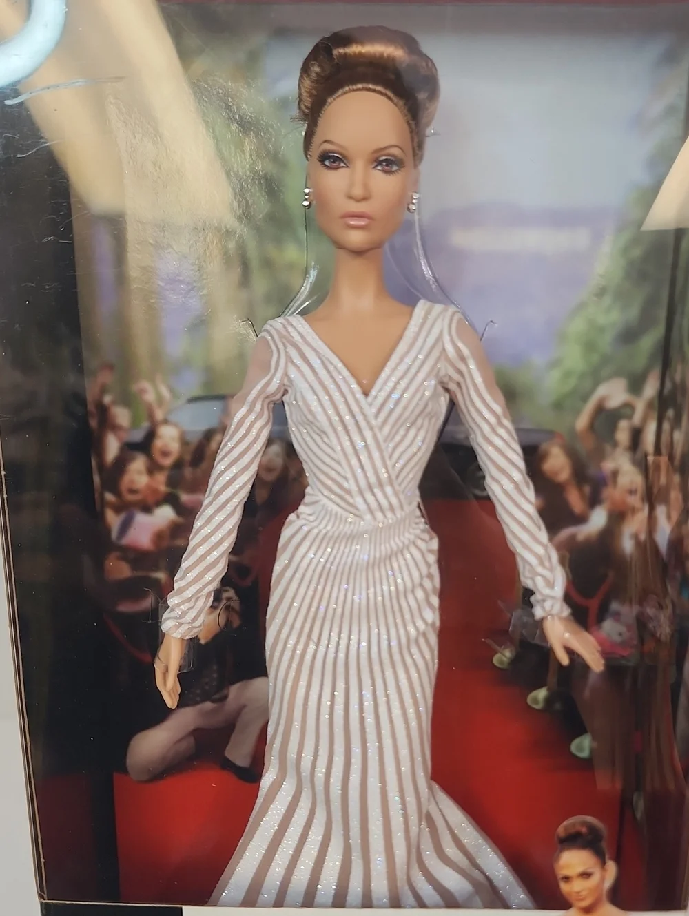 Jennifer Lopez Barbie Red Carpet Doll JLo Mattel Black Label Collector 2013 NRFB